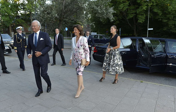 Crown Princess Victoria of Sweden and Prince Daniel of Sweden, King Carl Gustaf of Sweden and Queen Silvia of Sweden