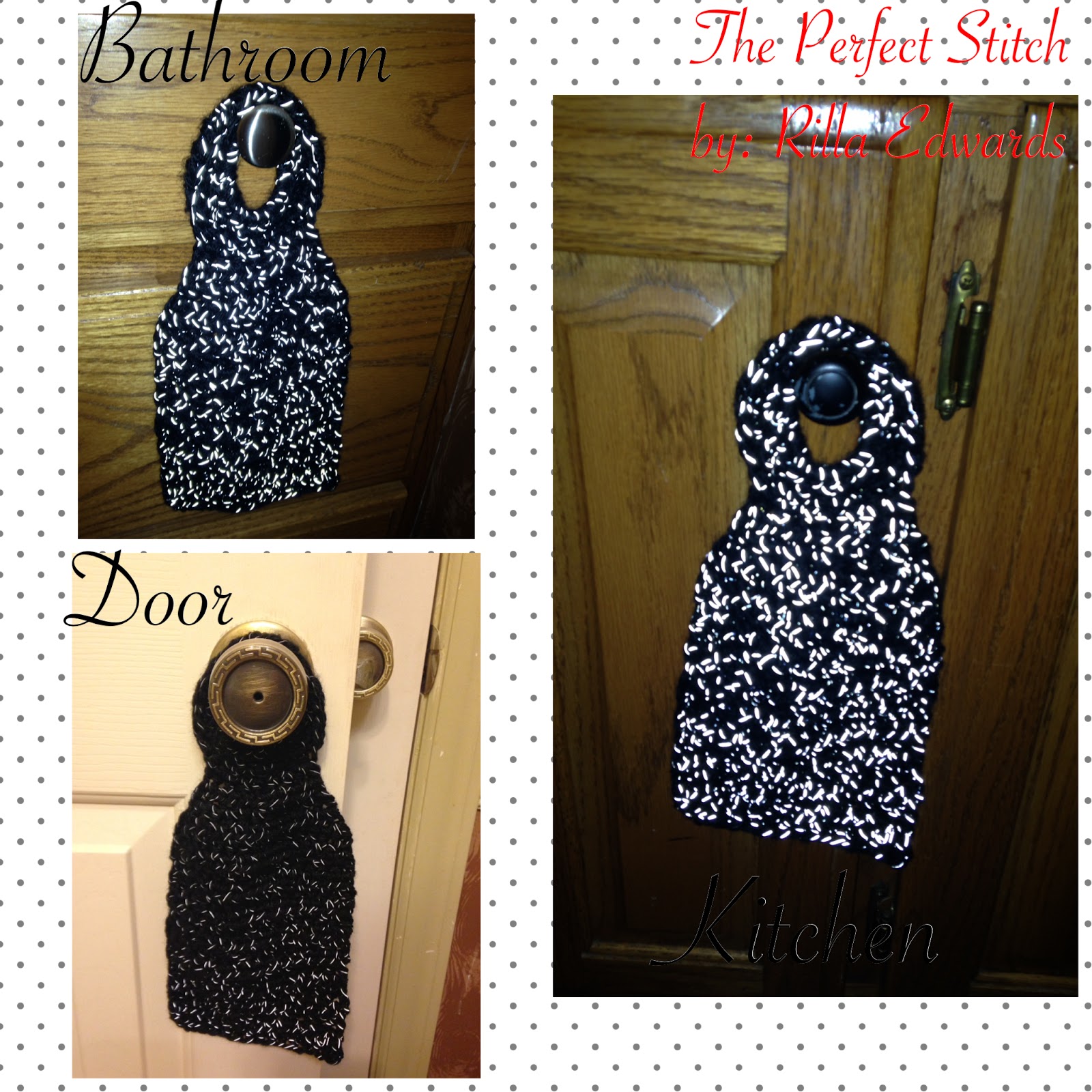 The Perfect Stitch...: Simple Hanging Towel...