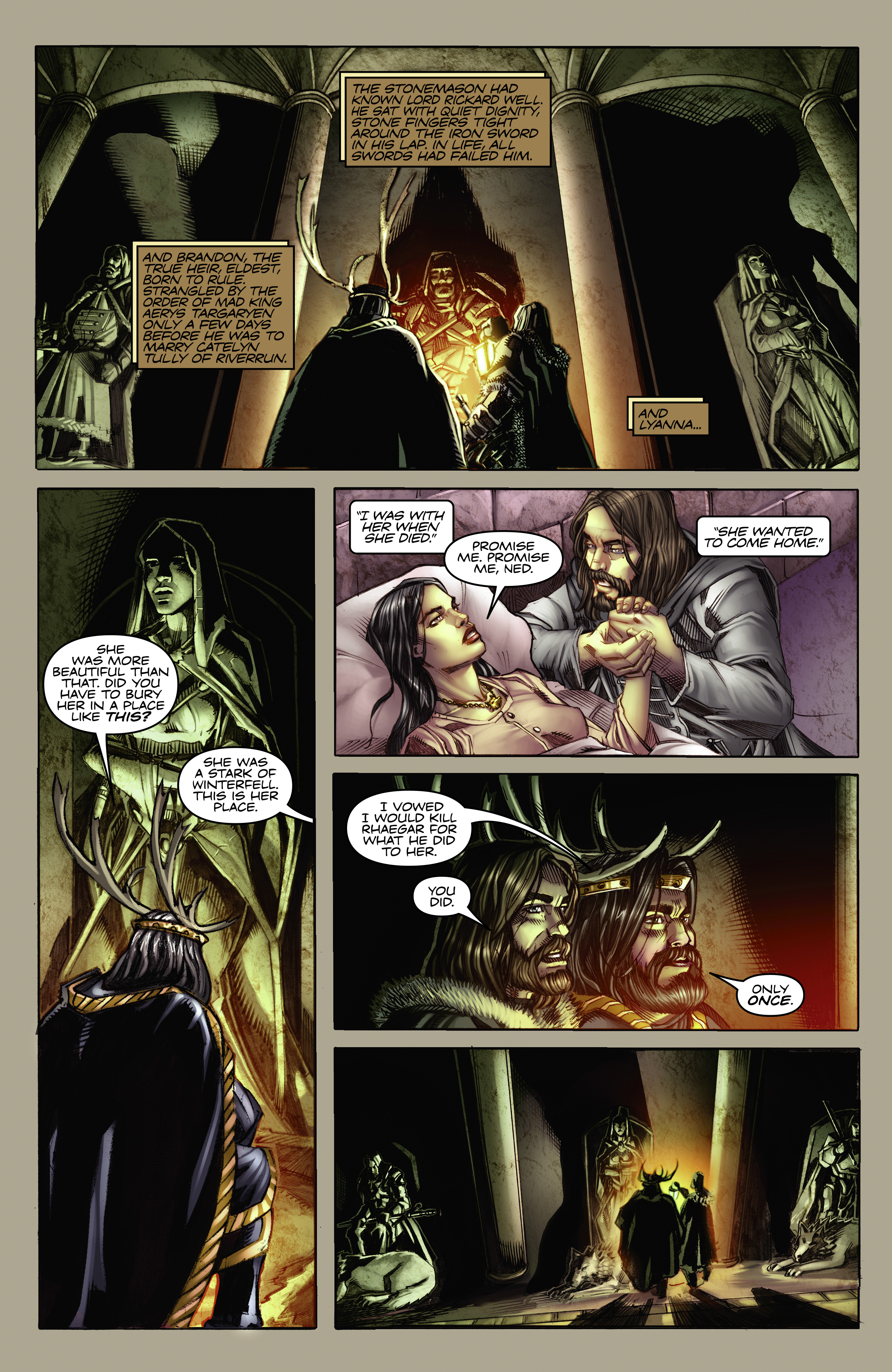 Read online A Game Of Thrones comic -  Issue #2 - 7