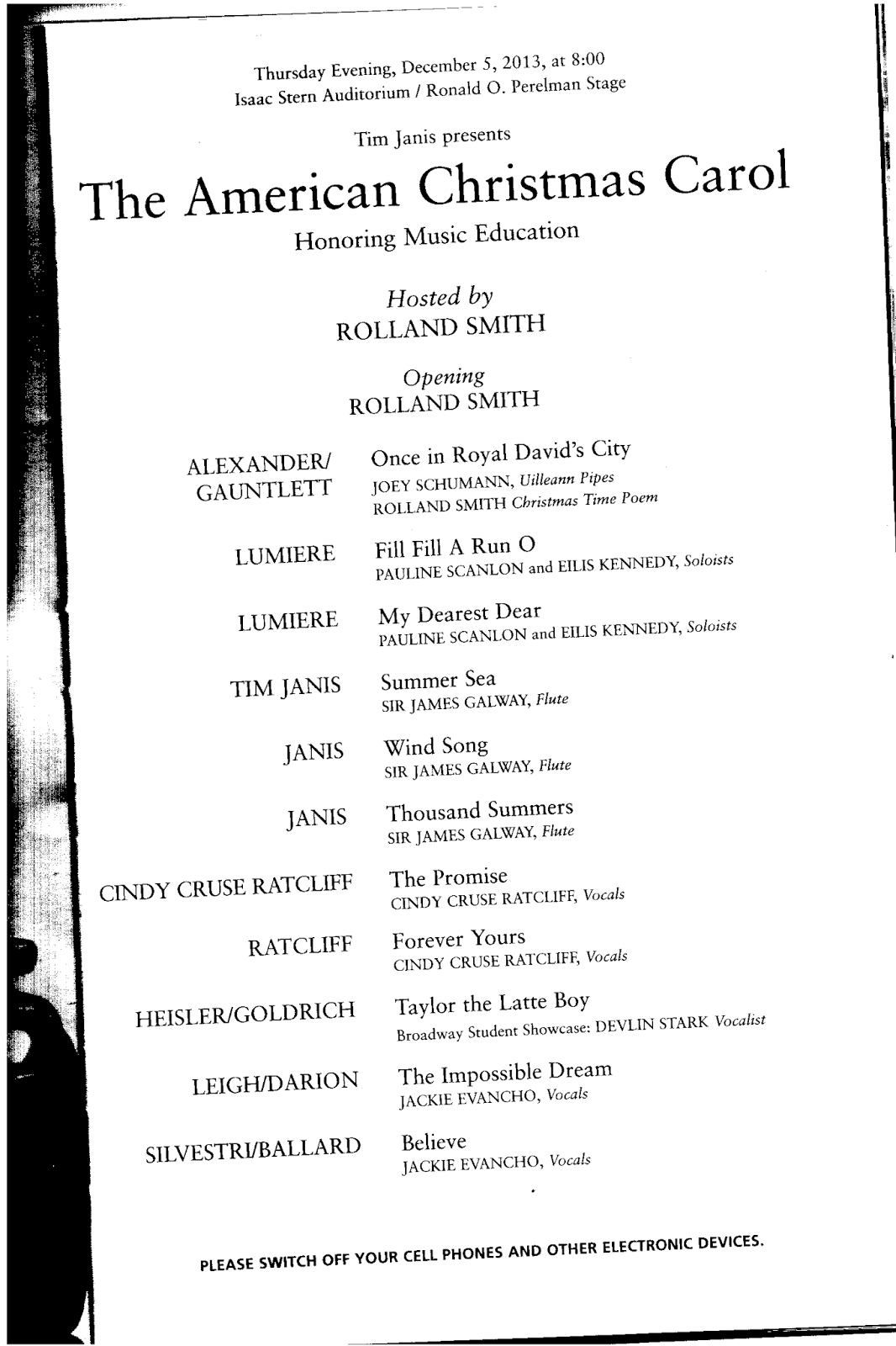 Christmas flyer templates party printable menu event flyers template amazing estate real business hloom diy card menus printables holiday elegant straightarrow372: The American Christmas Carol, Carnegie Hall, 8 pm, 12/5/13