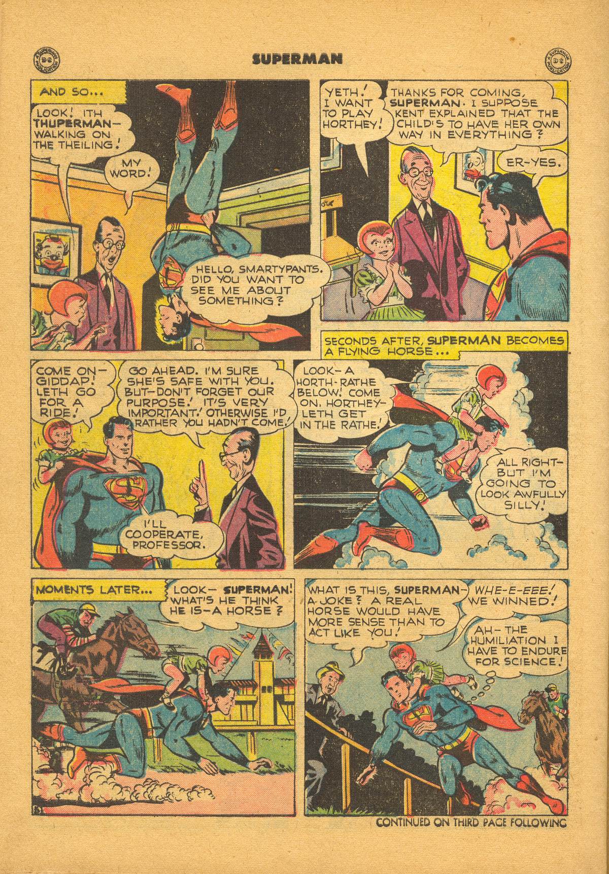 Read online Superman (1939) comic -  Issue #56 - 40