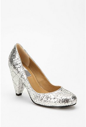  I haven 39t chosen a dress yet but I bought these silver glitter pumps to 