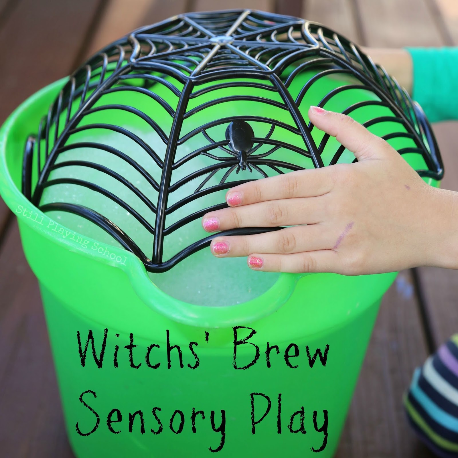 Witch's Brew Fall STEM Sensory Play for Kids Still Playing School
