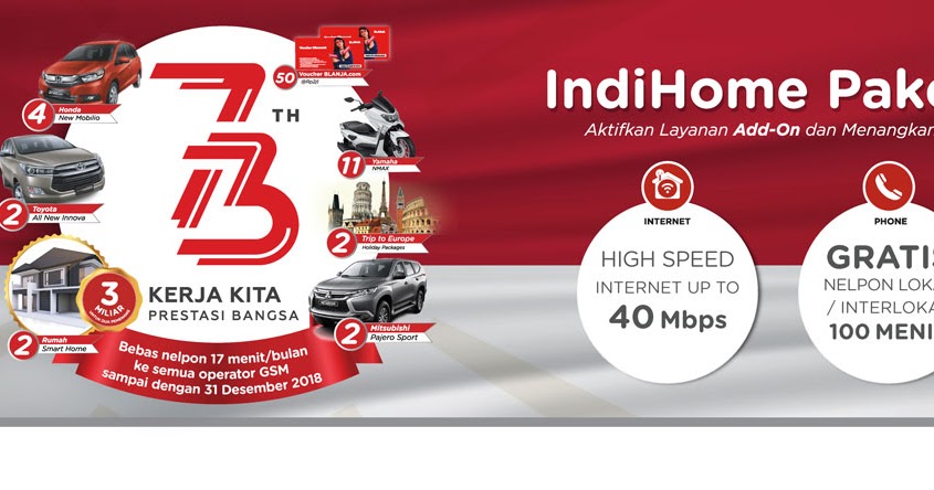 Paket Indihome Malang Paket Merdeka 2018 Indihome Malang