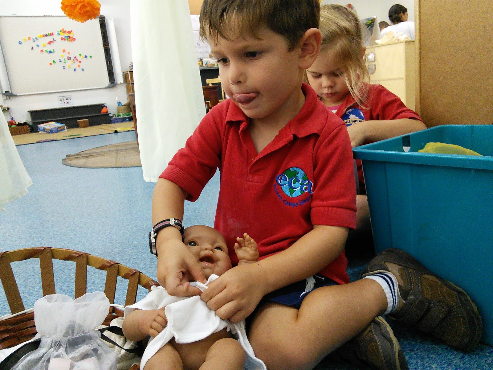 Benjamin's EPortfolio Dressing and Undressing babies!!!