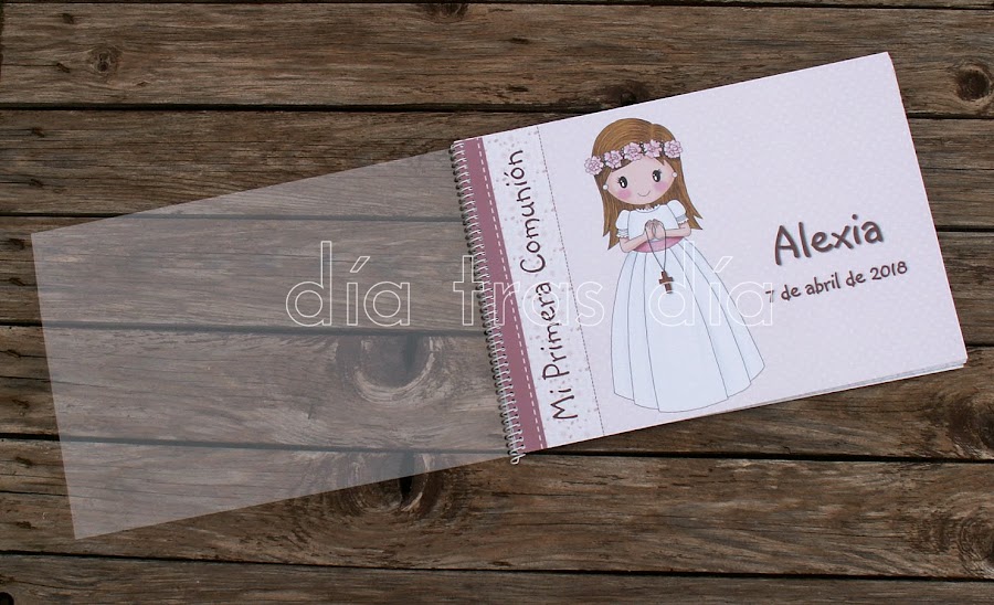 Libro firmas Primera Comunión