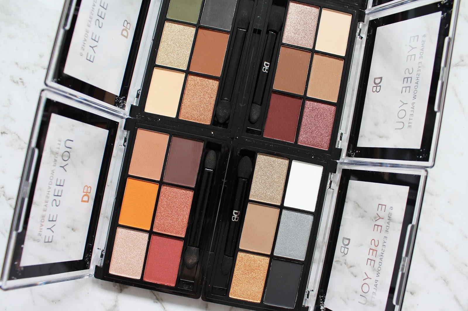 DESIGNER BRANDS | New Palettes + Retractable Eyeliners - Review + Swatches - CassandraMyee