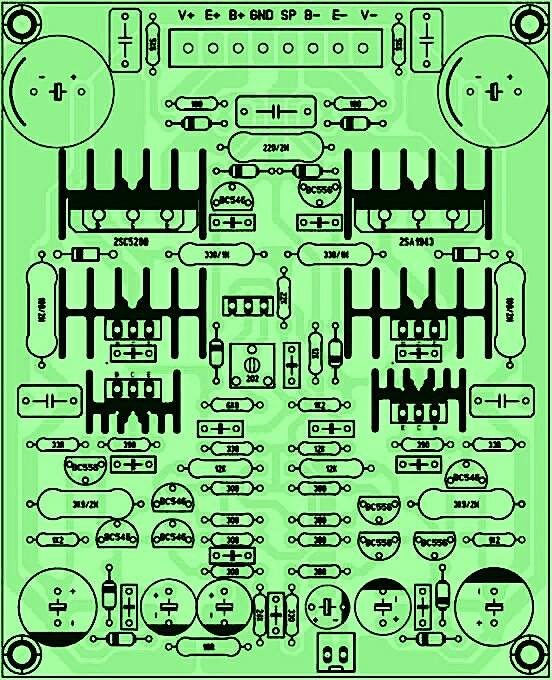 PCB Layout Design - Electronic Circuit