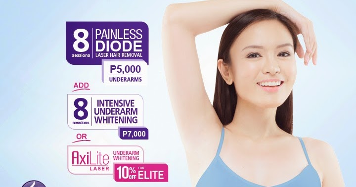 Painless Diode Underarm Laser Hair Removal from Skin