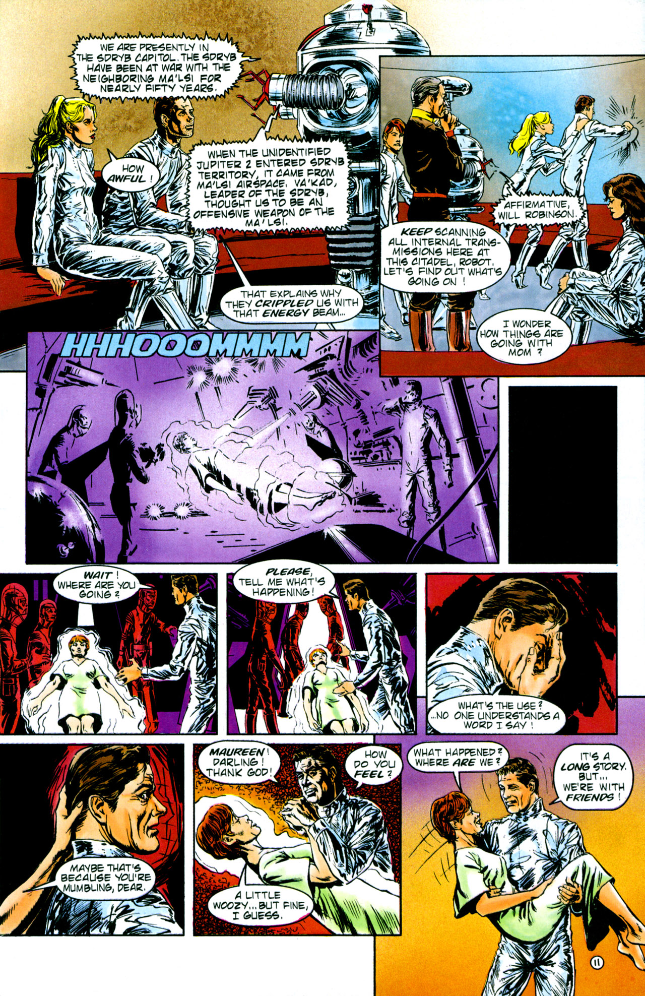 Read online Lost in Space (1991) comic -  Issue #4 - 15