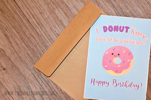 Adorable Free Printable Happy Birthday "Pun" Cards! | The Small Things