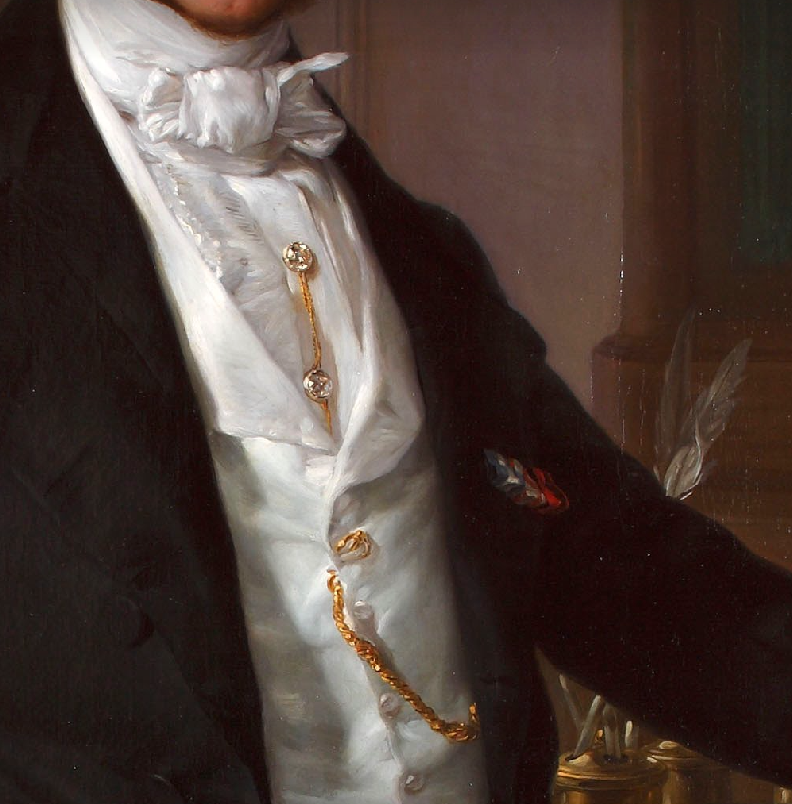 El Marqués de Remisa tratado en detallle, un retrato de Vicente López