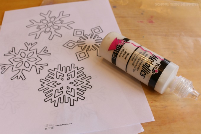 easy snowflake craft