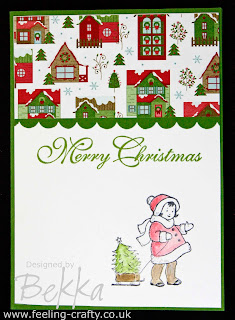Greeting Card Kids Card by UK Stampin' Up! Demonstrator Bekka Prideaux - check out her blog for lots of great ideas