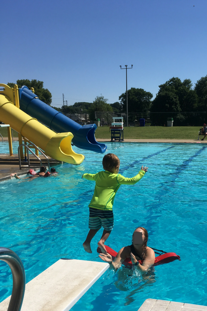 Be Brave (And other lessons learned from the edge of the diving board) A Hopeful Hood