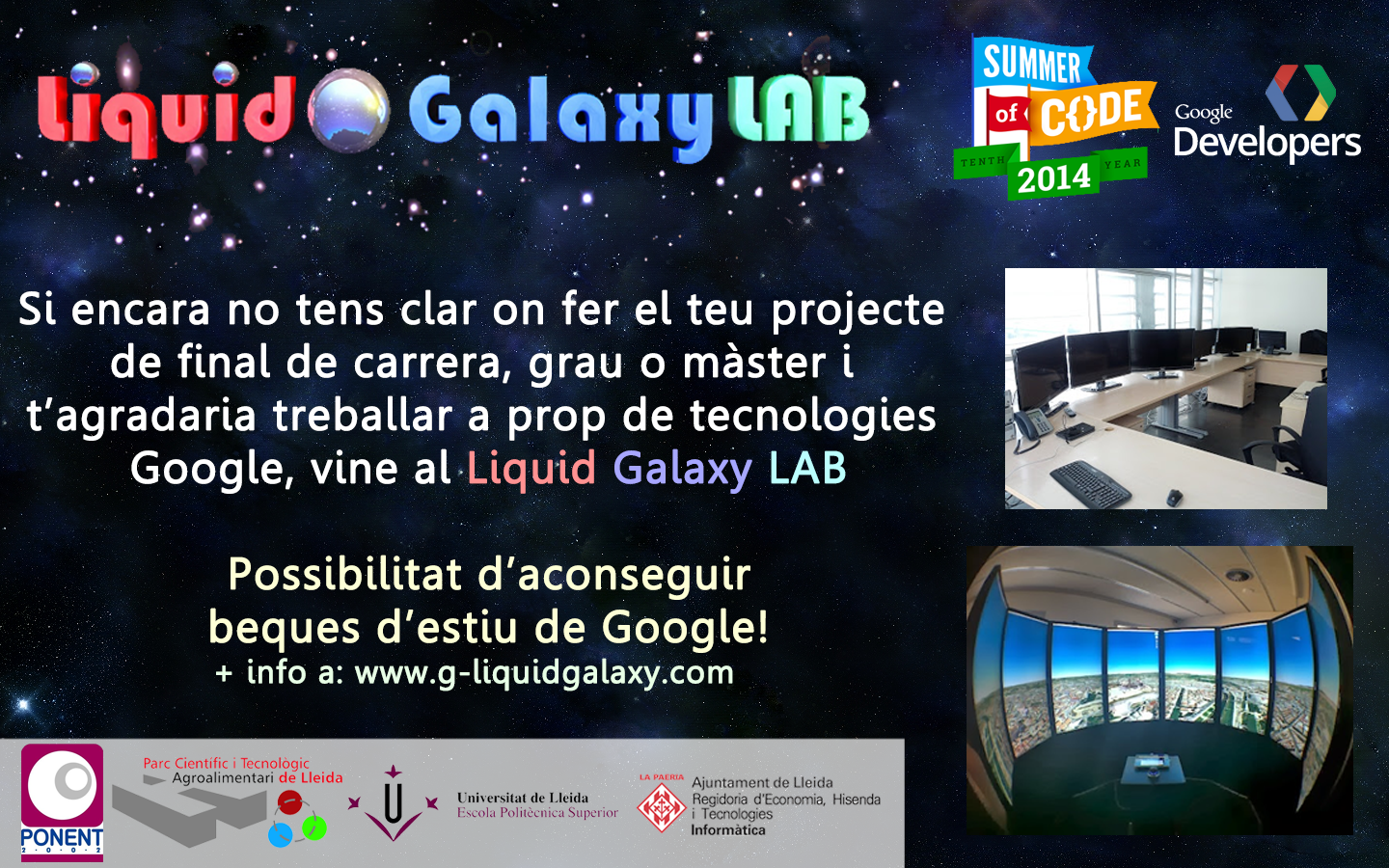 De nuevo soy mentor en el programa de Becas de #Google Summer of Code #GSOC con el proyecto #liquidgalaxy