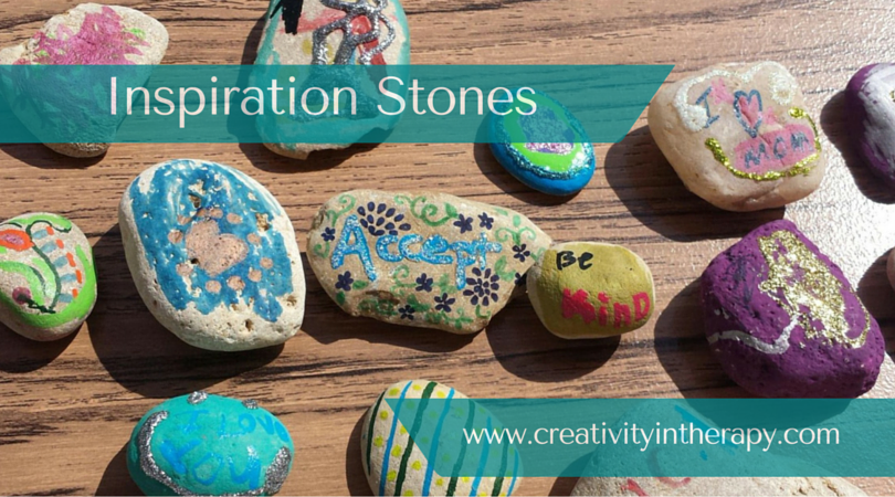 Painted Rocks - Art Therapy