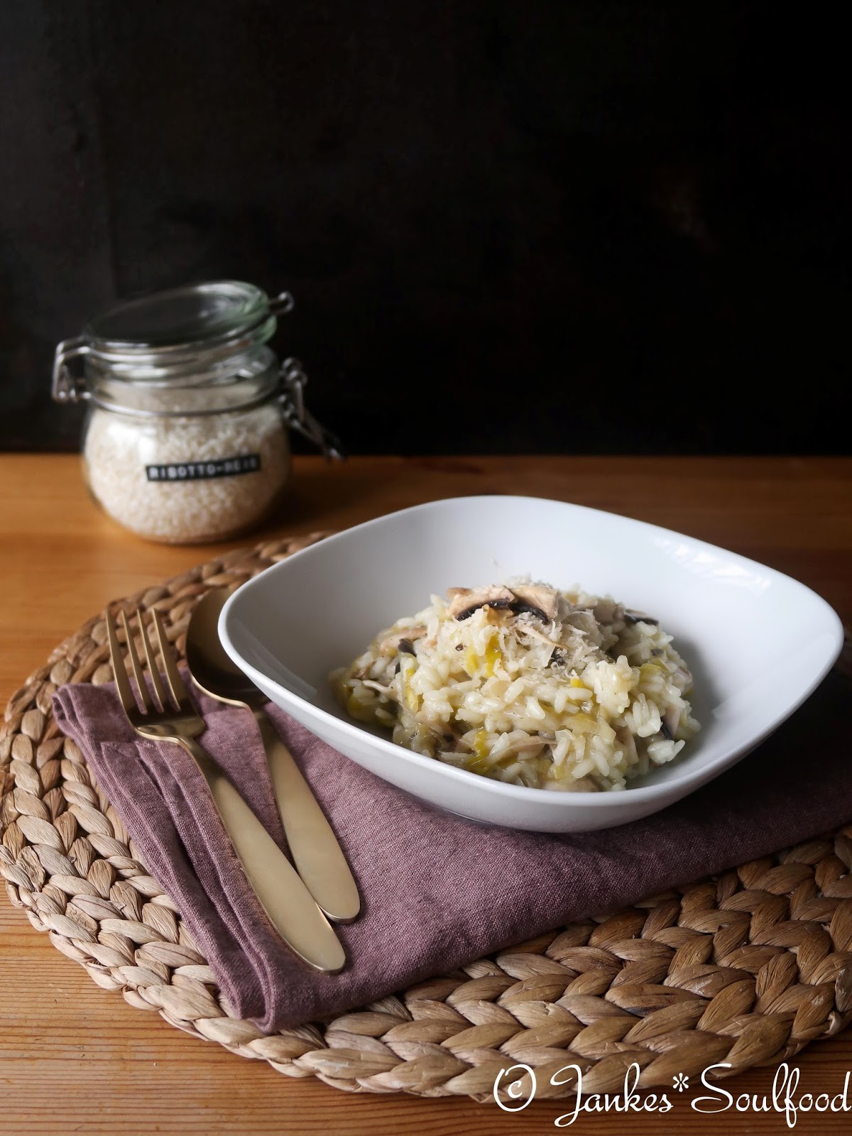 Lauch-Risotto von Jankes Soulfood