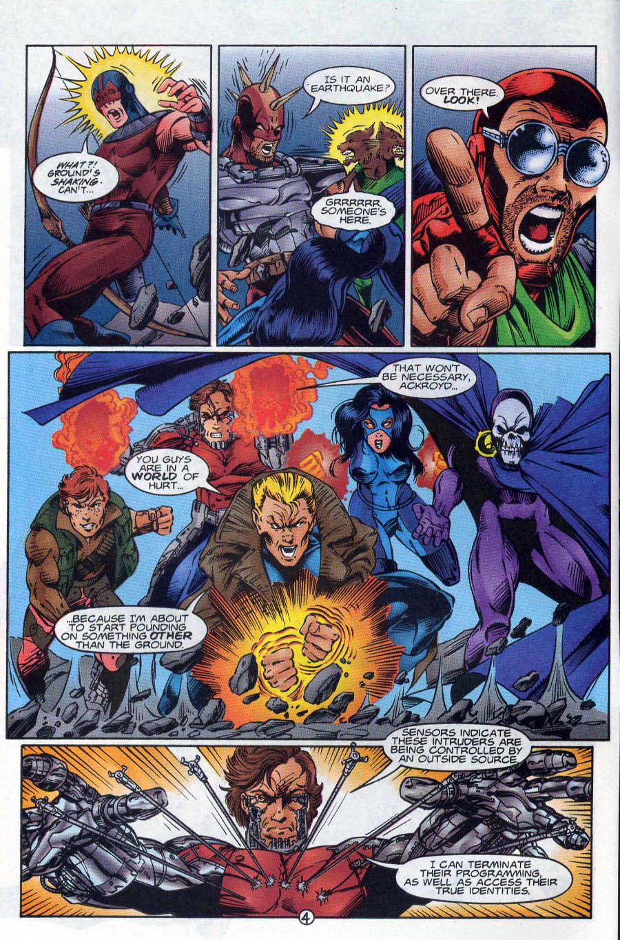 Read online Ex-Mutants comic -  Issue #18 - 5