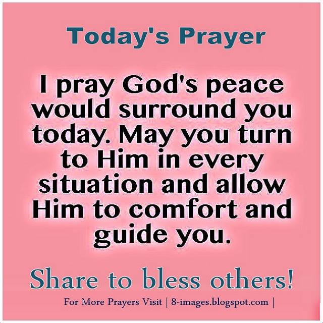 Prayer For God S Peace 101 Quotes