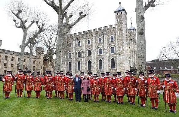 The Prince of Wales and The Duchess of Cornwall visited the Cabinet Office and Tower of London. VisitBritain