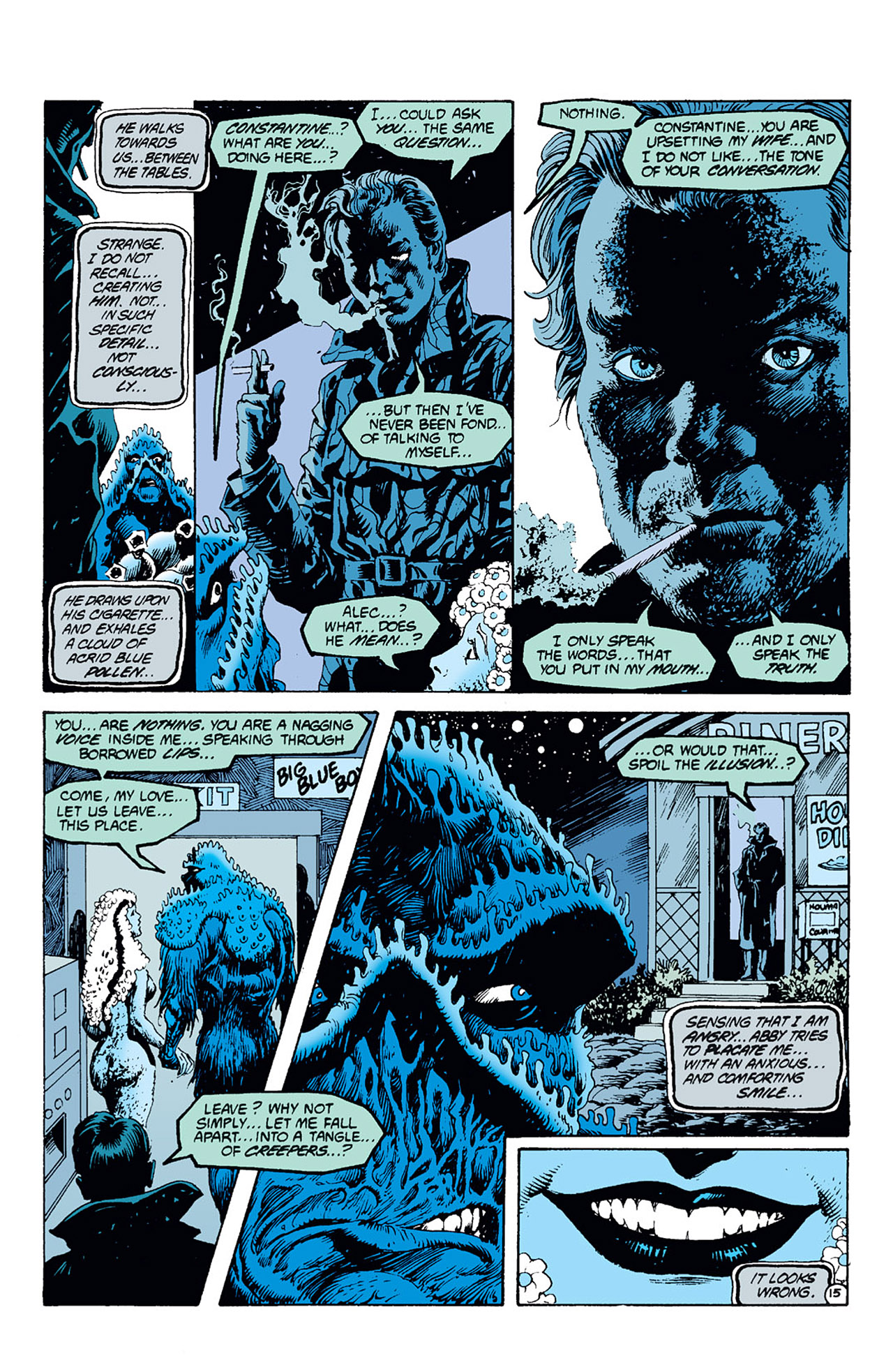 Read online Swamp Thing (1982) comic -  Issue #56 - 15