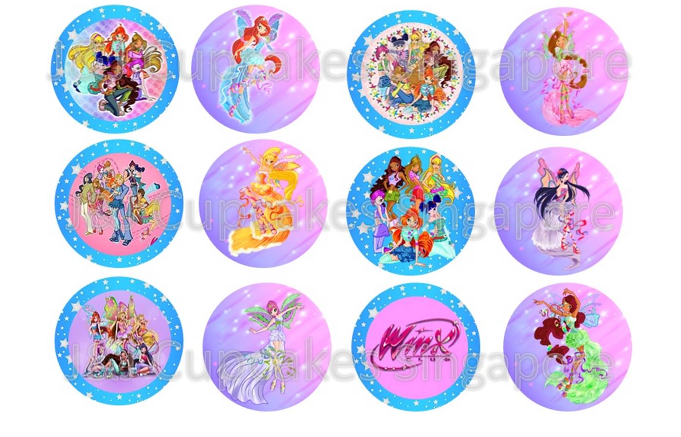 Winx Club Cake Toppers Singapore Winx Club Cake Toppers Singapore
