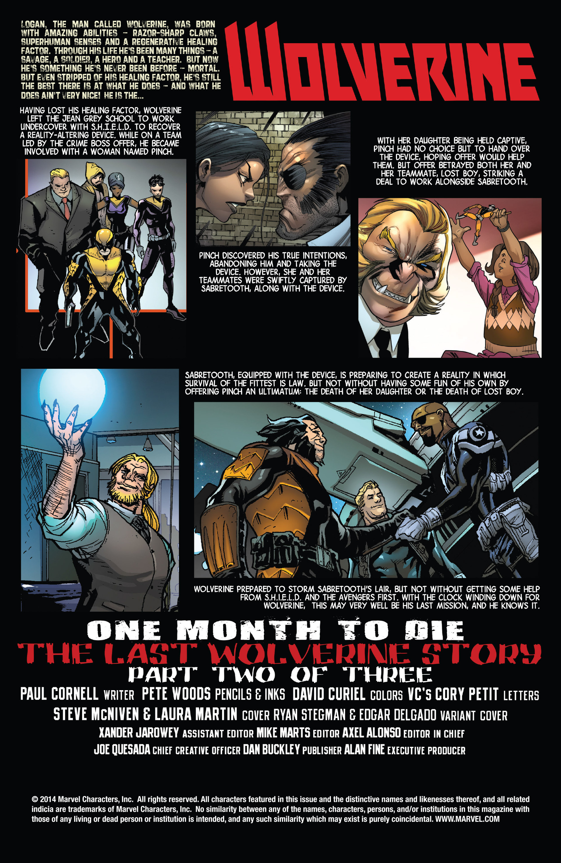 Read online Wolverine (2014) comic -  Issue #11 - 2