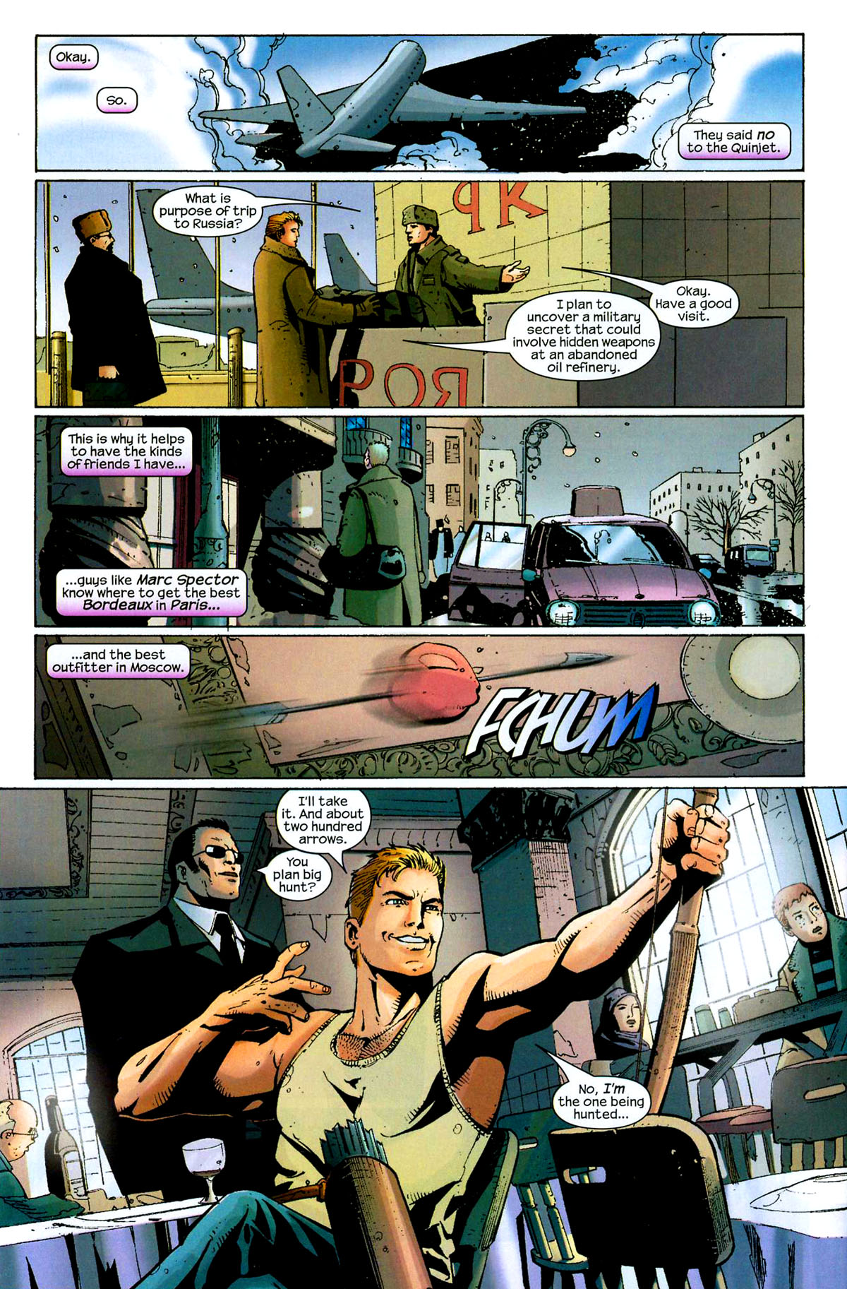 Hawkeye (2003) Issue #8 #8 - English 9 Hawkeye (2003) Issue #8 #8 - English 9