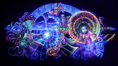 36 amazing psychedelic blacklight posters cheap black light posters