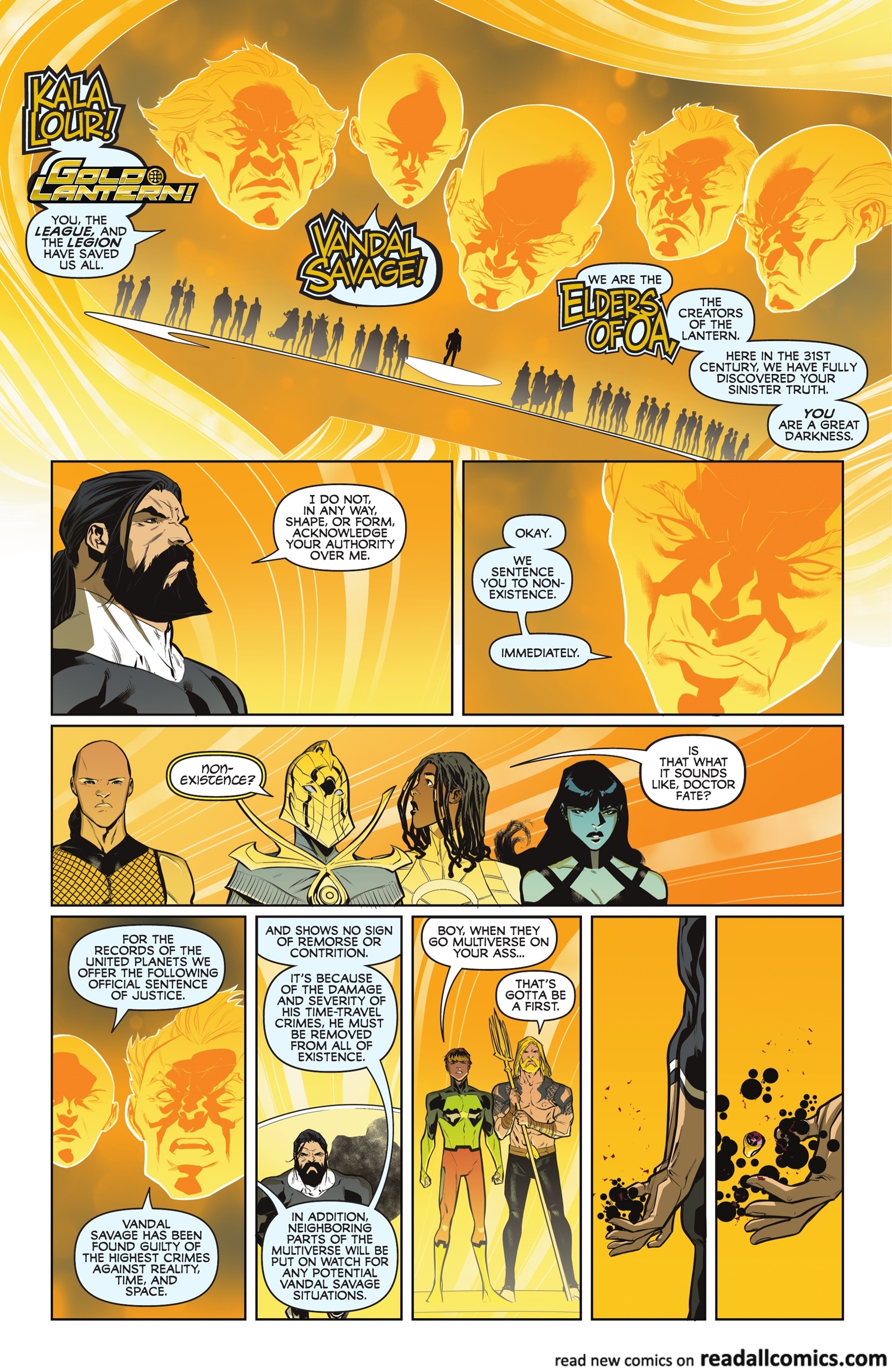 Justice League vs. the Legion of Super-Heroes Vol. 1 chapter 6 page 14