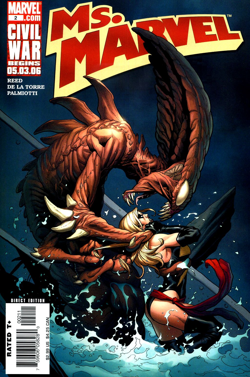 Read online Ms. Marvel (2006) comic -  Issue #2 - 1
