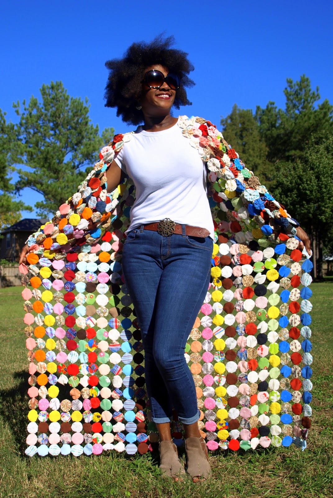 Thanks! I made them! How Many Fabric YoYos Did I Need To Make A Full