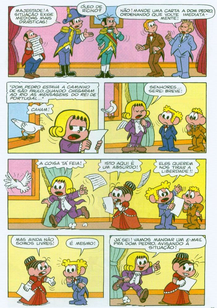 Fazendo Leitura: Independência do Brasil em quadrinhos