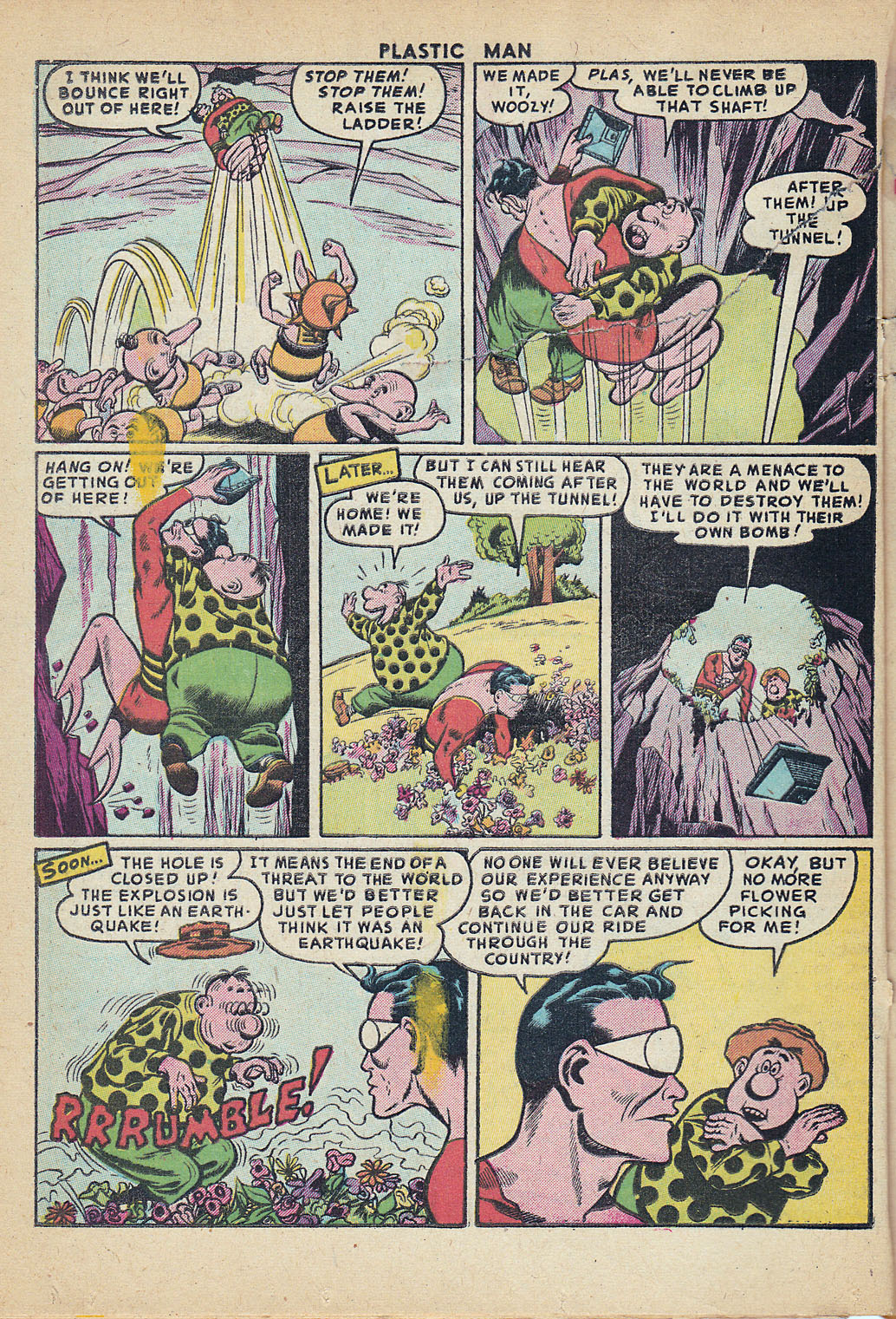 Read online Plastic Man (1943) comic -  Issue #55 - 24
