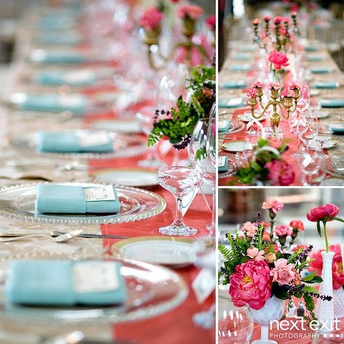 THINGS {SHE} LOVES: Pittsburgh Wedding Planner | Blue + Coral