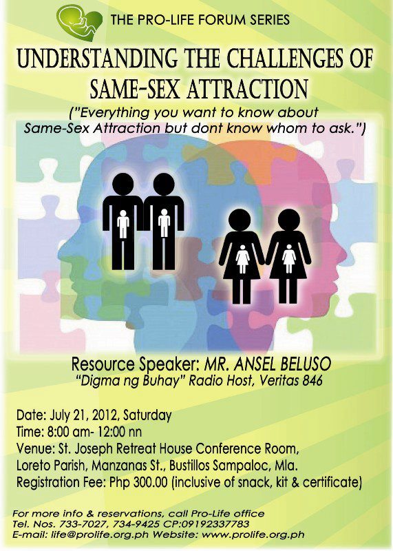 Courage Philippines: Understanding Same-Sex Attraction