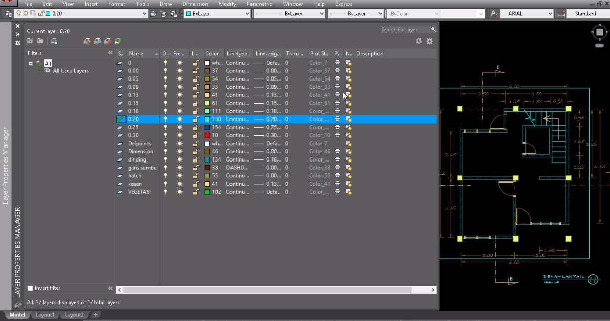 RUMAH ANAK SIPIL MENGENAL TOOL AUTOCAD MEMBUAT LAYER rumah-anak-sipil-mengenal-tool-autocad-membuat-layer