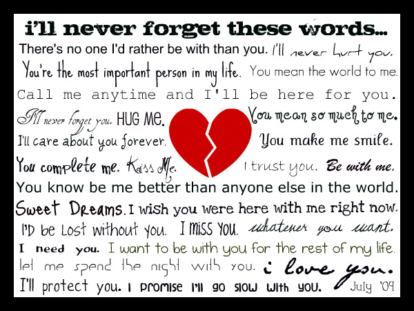 love quotes and quotations. Love Sayings Forgotten. by ~GuitarIsMySoul on deviantART