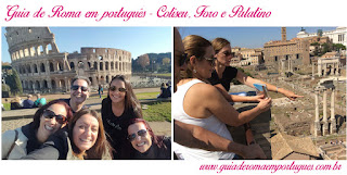 O nosso city tour Anjos e Demônios Coliseu FOro Palatino GUia portugues - O nosso city tour Anjos e Demônios