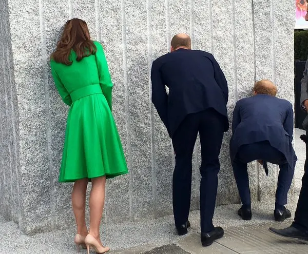 Queen Elizabeth and Prince Philip, Duke of Edinburgh, Catherine, Duchess of Cambridge, Prince William, Duke of Cambridge and Prince Harry, Sophie, Countess of Wessex, Princess Anne, Princesses Beatrice and Eugenie