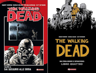 The Walking Dead #23 Dai sussurri alle grida + TWD hardcover libro 4