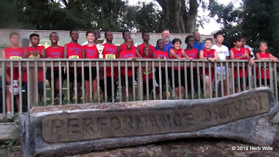2019 Fairview Middle School boys' cross-country team