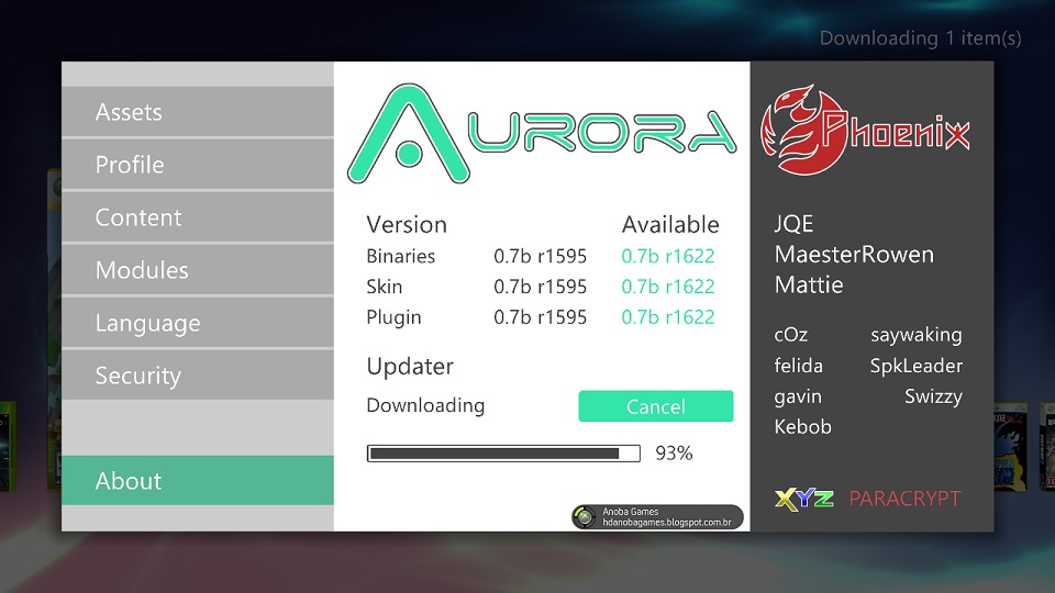 Оболочки для Xbox 360 freeboot. Aurora 0.7b. Как обновить программное обеспечение на иксбокс.