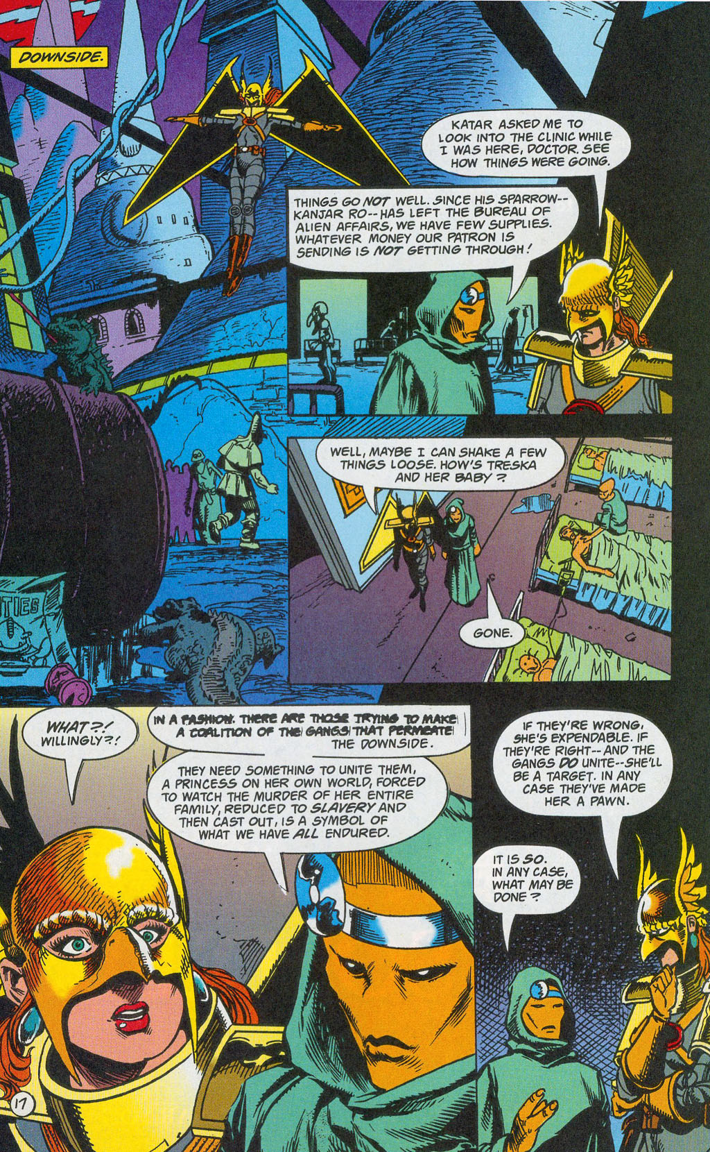 Read online Hawkworld (1990) comic -  Issue #12 - 18