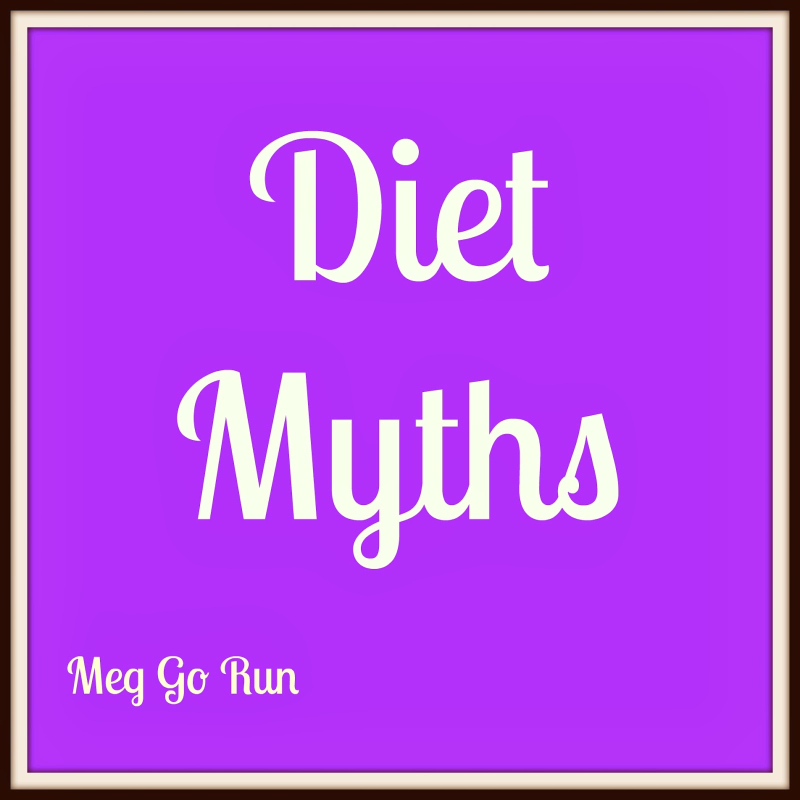 Meg Go Run: Eating Fat Makes You Fat- DIET MYTHS! Meg Go Run: Eating Fat Makes You Fat- DIET MYTHS!