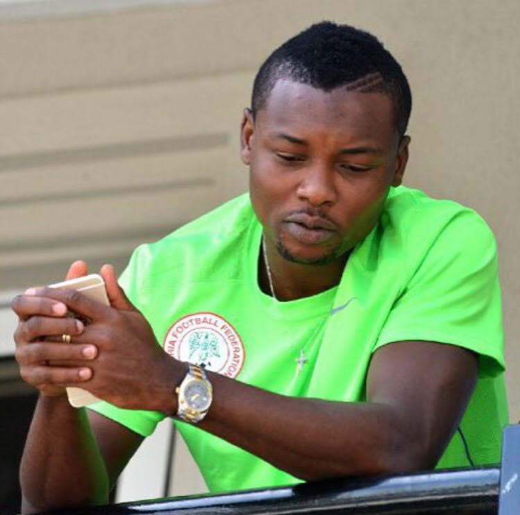 New cute photos of Super Eagles player Godfrey Oboabona's kids