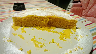 torta di carote al microonde