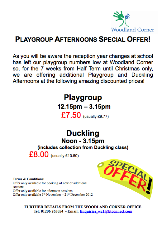 Woodland Corner October 2012