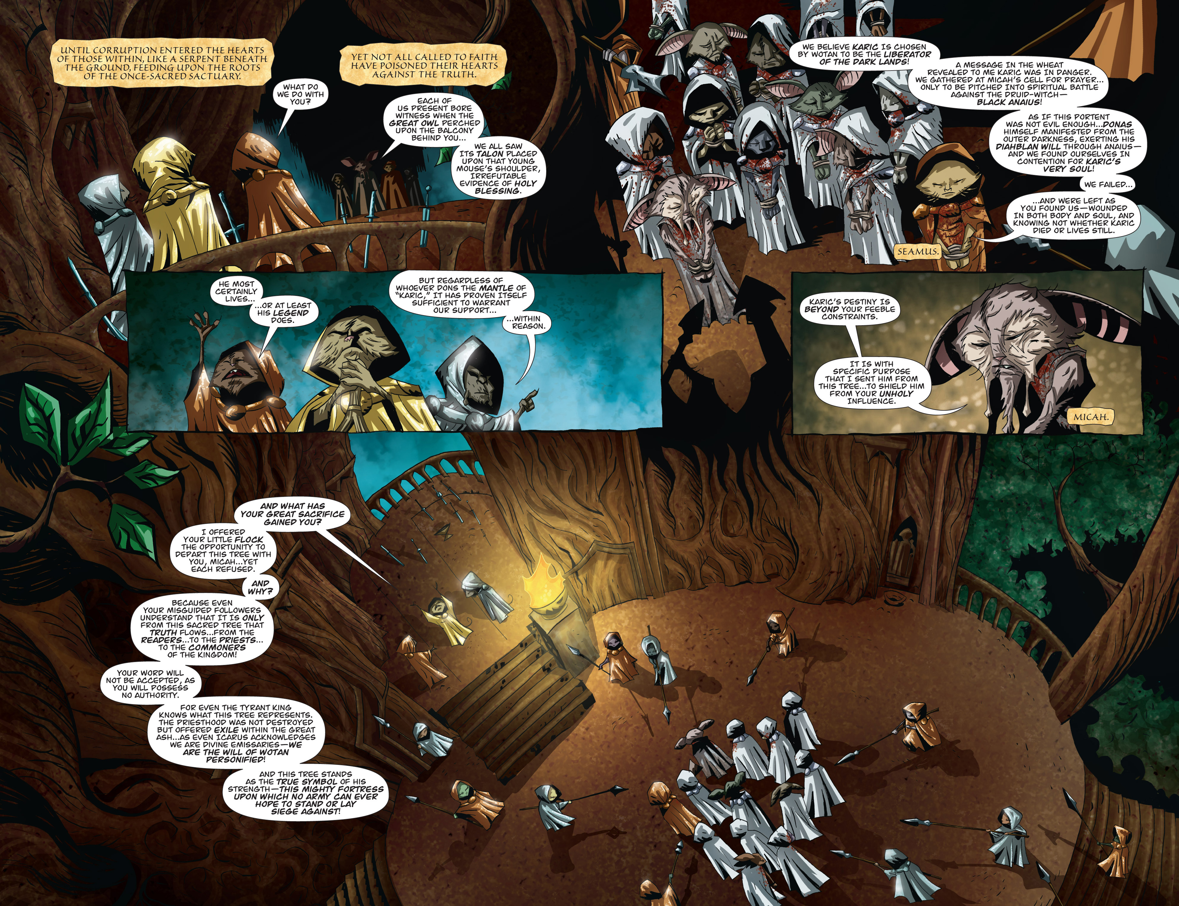 Read online The Mice Templar Volume 4: Legend comic -  Issue #5 - 8